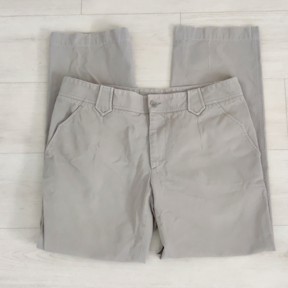 Dolce and Gabbana Mens Gray Chino Pants Size 36/30.